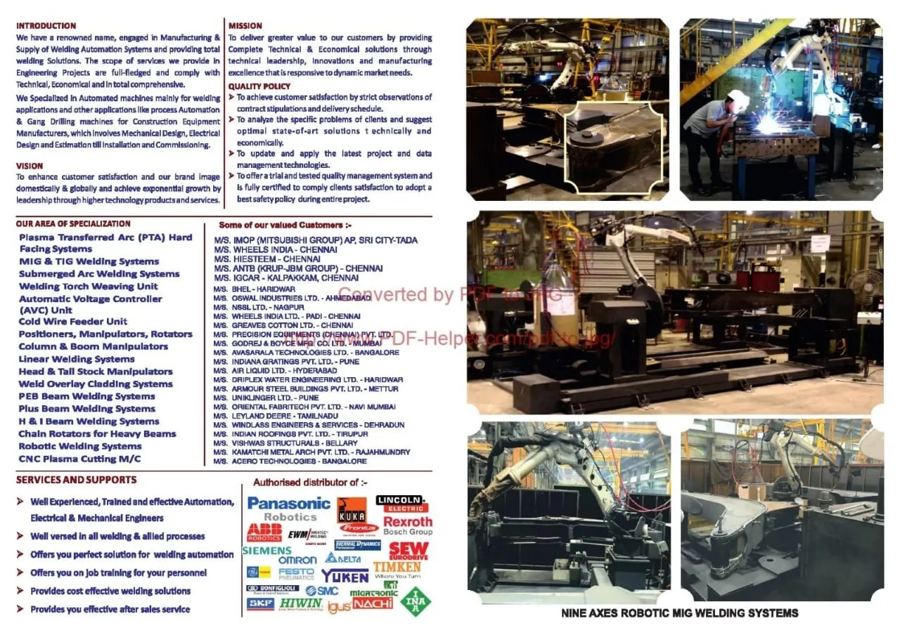 Robotic Welding Systems 2
